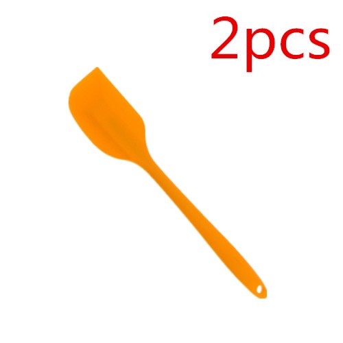 2pcs Kitchen Silicone Spatula