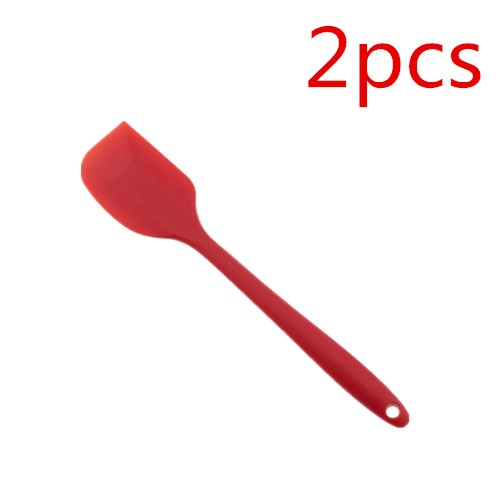 Spatule de cuisine en silicone 2 pièces