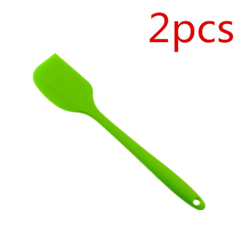 2pcs Kitchen Silicone Spatula