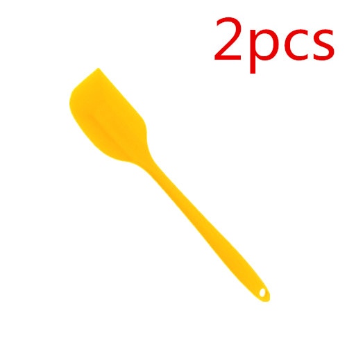 2pcs Kitchen Silicone Spatula