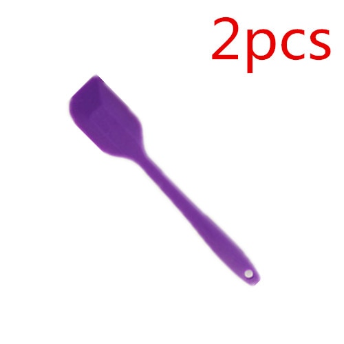 2pcs Kitchen Silicone Spatula