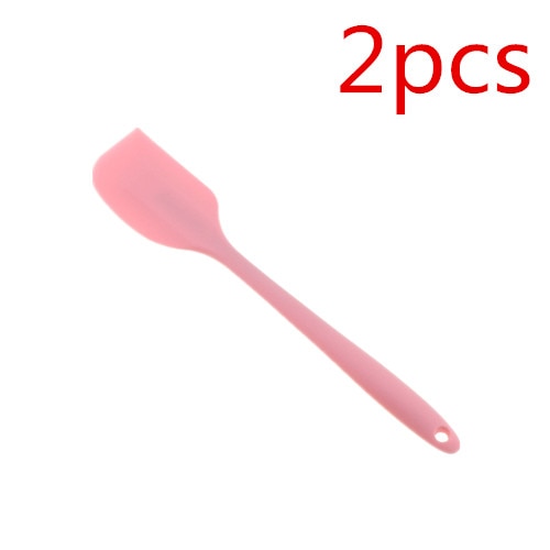 Spatule de cuisine en silicone 2 pièces