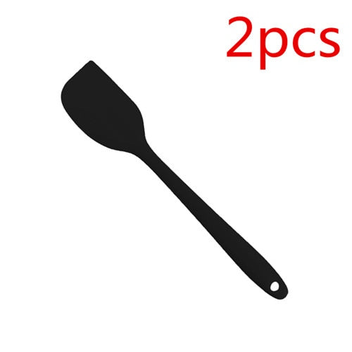 2pcs Kitchen Silicone Spatula